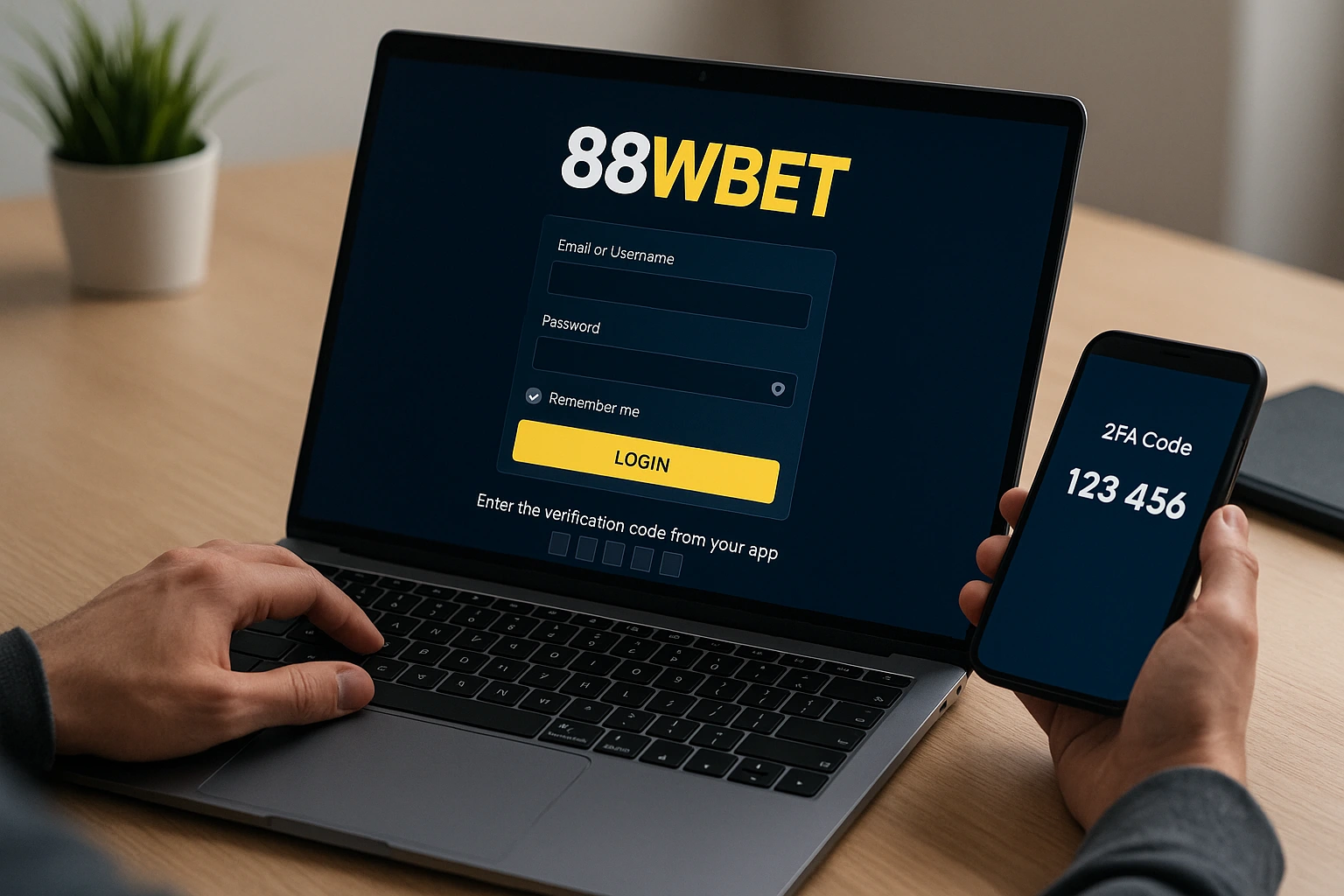 Criar uma nova Conta no plataforma 88WBET